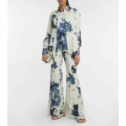 Chloé Tie-dye Cotton T-shirt