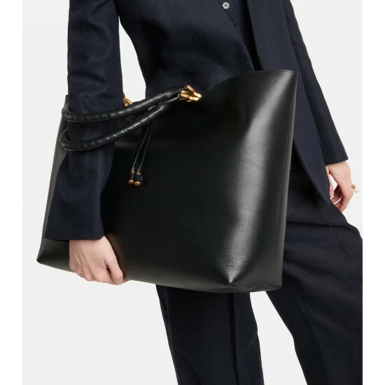 Chloé Marcie Large Leather Tote Bag