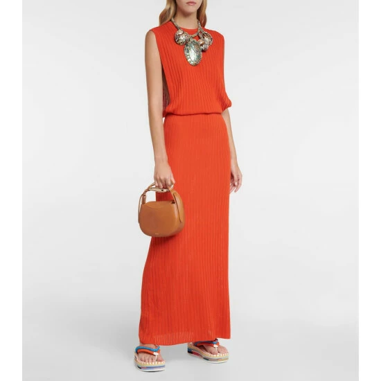 Chloé Lou Crochet Thong Sandals