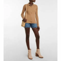 Chloé May Leather Ankle Boots