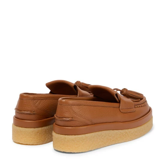 Chloé Jamie Tasseled Leather Loafers - Image 2