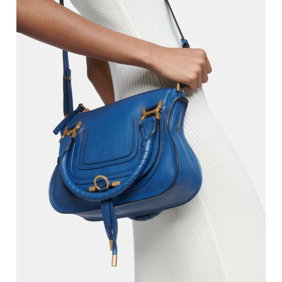 Chloé Marcie Leather Tote Bag - Image 5