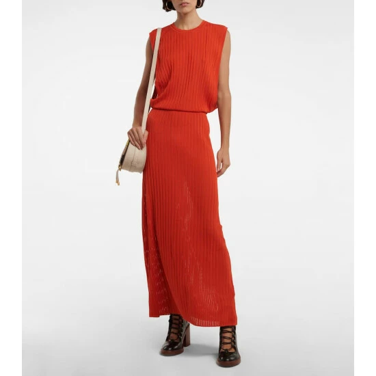 Chloé Lace-up Leather Ankle Boots