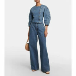 Chloé Double-breasted Denim Jacket