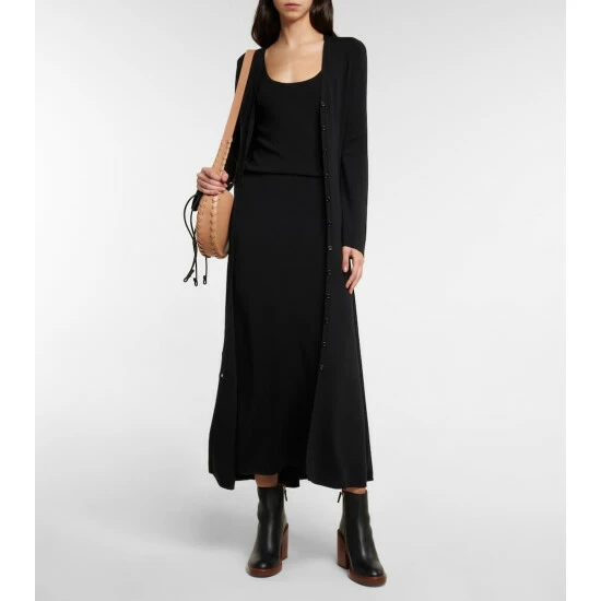 Chloé Wool Midi Dress
