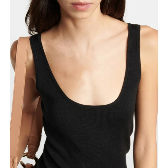 Chloé Wool Midi Dress - Image 3