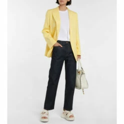 Chloé Ruffled Cotton-blend Jersey T-shirt