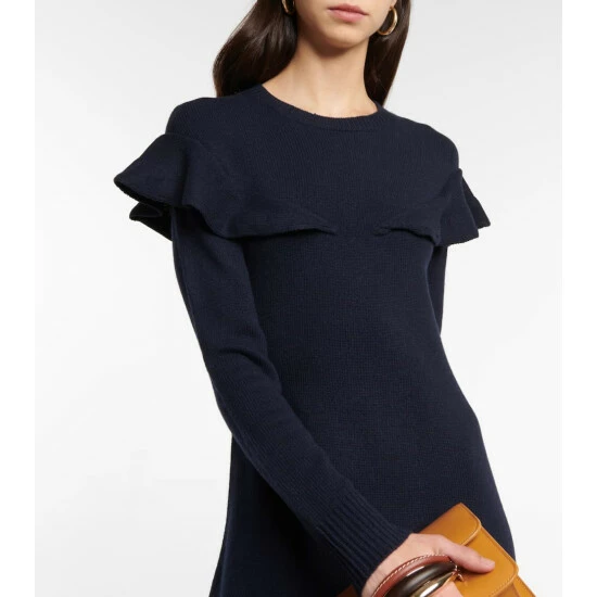 Chloé Cashmere Midi Dress - Image 3