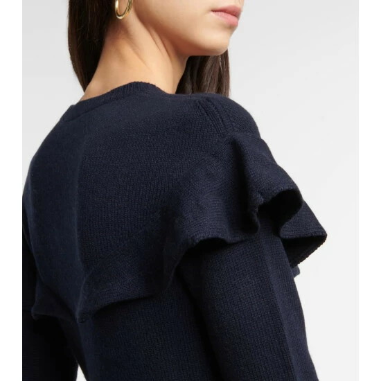 Chloé Cashmere Midi Dress - Image 4