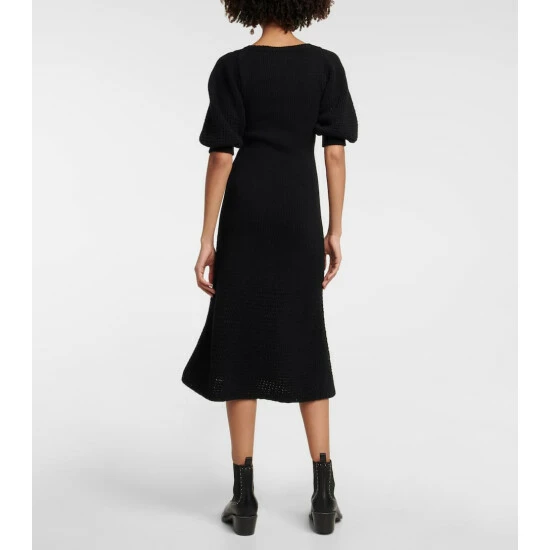 Chloé Wool And Cashmere Knit Midi Dress - Image 2