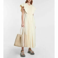 Chloé Meril Woven Platform Sandals