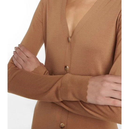 Chloé Wool Cardigan - Image 4