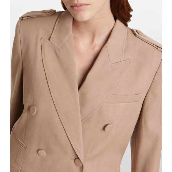 Chloé Double-breasted Virgin Wool Blazer - Image 3