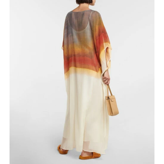 Chloé Printed Virgin Wool Kaftan - Image 2
