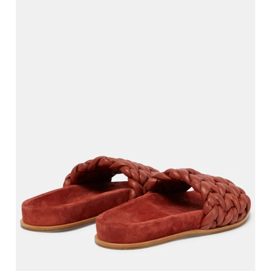 Chloé Kacey Leather Slides - Image 2