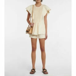 Chloé Laia Leather Slingback Sandals