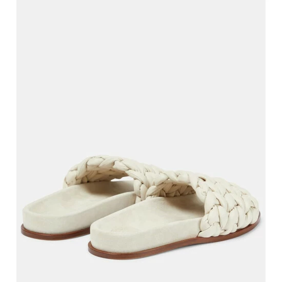 Chloé Kacey Leather Slides - Image 2
