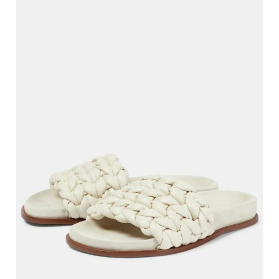 Chloé Kacey Leather Slides - Image 4