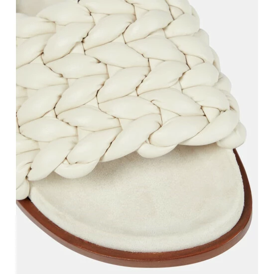 Chloé Kacey Leather Slides - Image 5