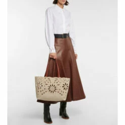 Chloé Broderie Anglaise Cotton Shirt