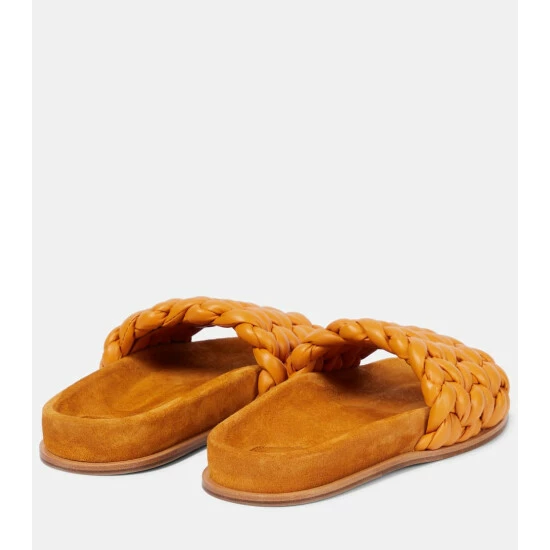 Chloé Kacey Leather Slides - Image 2
