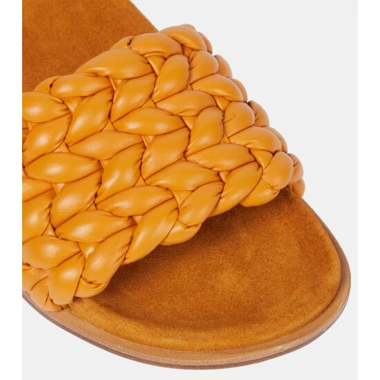 Chloé Kacey Leather Slides - Image 5