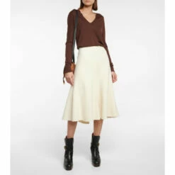 ChloƩ Wool V-neck Sweater