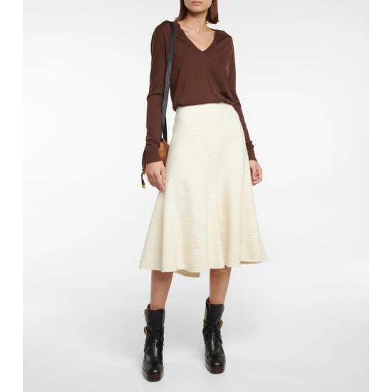 Chloé Wool V-neck Sweater