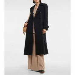 Chloé Wool-blend Double-breasted Coat
