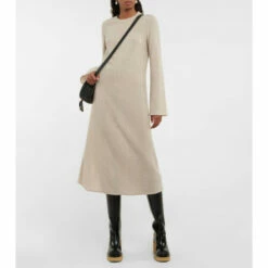 ChloƩ Wool And Cashmere Midi Dress