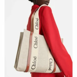 ChloƩ Woody Medium Canvas Tote