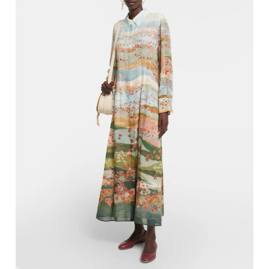 Chloé Lauren Leather Ballet Flats