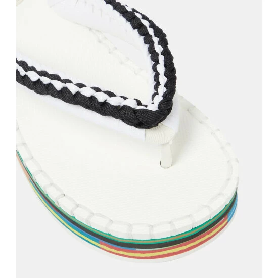 Chloé Lou Crochet Thong Sandals - Image 5