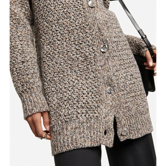 Chloé Cashmere And Wool Cardigan - Image 4