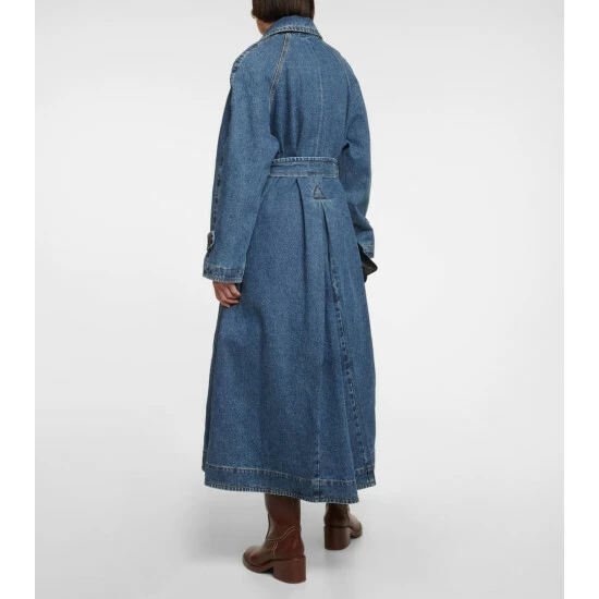 Chloé Belted Denim Coat - Image 2