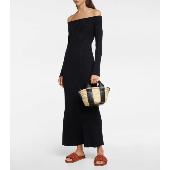 Chloé Sense Mini Raffia Tote Bag - Image 4