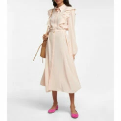 ChloƩ Lauren Suede Ballet Flats