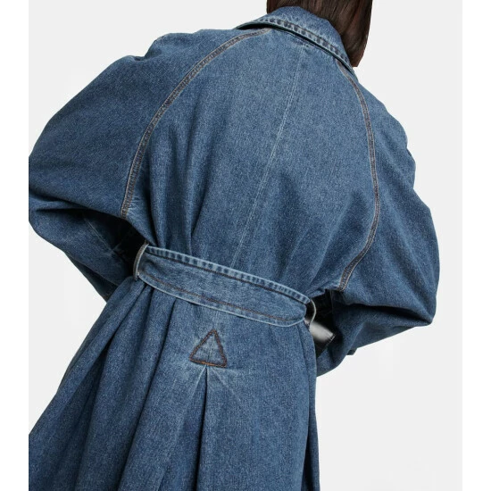Chloé Belted Denim Coat - Image 5