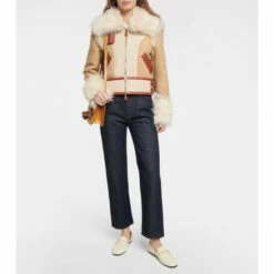 ChloƩ Aurna Embellished Leather Loafers