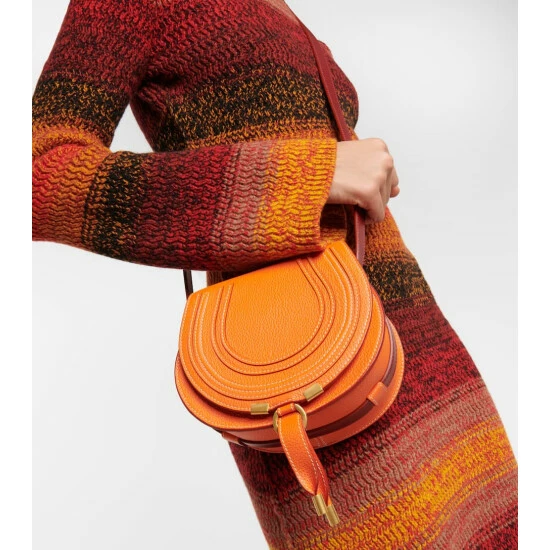 Chloé Marcie Mini Leather Crossbody Bag