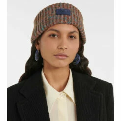 Chloé Ribbed-knit Cotton-blend Headband