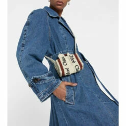 Chloé Woody Mini Crochet Tote Bag