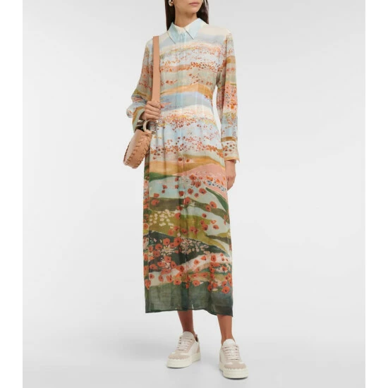 Chloé Lauren Leather Sneakers