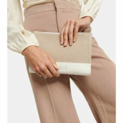 Chloé Sense Small Canvas Pouch