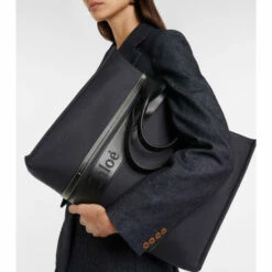 Chloé Woody Large Denim Tote