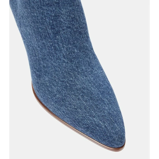 Chloé Oli Denim Knee-high Boots - Image 5