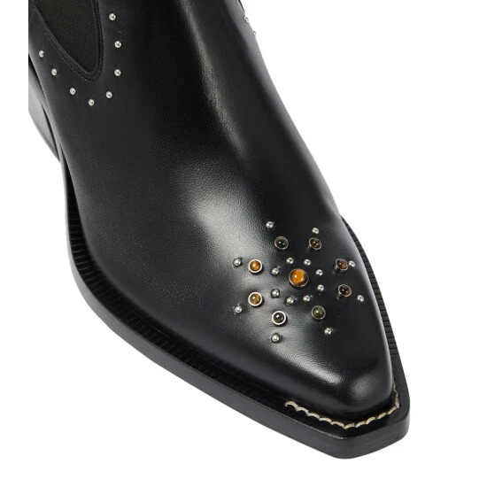 Chloé Nellie Leather Chelsea Boots - Image 5