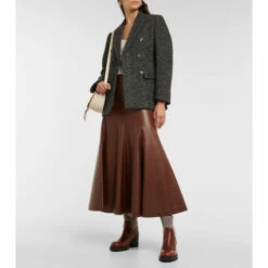 Chloé Neva Leather Sock Boots