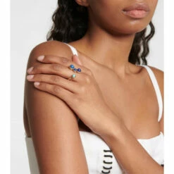 Chloé Zodiac Ring With Turquoise And Quartz