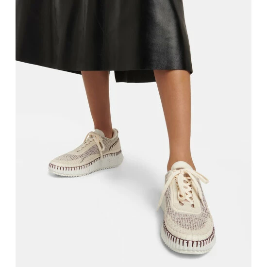 Chloé Nama Mesh Sneakers - Image 3